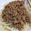 あぽろ．'s cooksnap of when they made ゆでもやしの肉そぼろあんかけ.