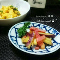 かおりかざり's cooksnap of when they made さつまいもとベーコンの塩炒め。.