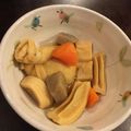たろっぺ♪'s cooksnap of when they made 卵入り巾着 & 筍の煮物☆.