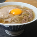 ダイナマイト漆黒's cooksnap of when they made とろ玉牛肉和そば.