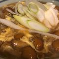 ぎんはる's cooksnap of when they made 卵とじなめこ蕎麦.