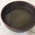 Amalka's cooksnap of when they made 即席☆とろろ昆布のお吸い物.