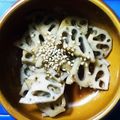 ku_mi_2372's cooksnap of when they made 【お弁当】やみつきレンコン.
