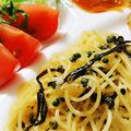 Rikokon's cooksnap of when they made 山椒と昆布のパスタ.