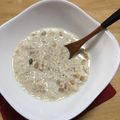 chichi83's cooksnap of when they made きな粉のオートミール粥.