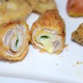 mielle's cooksnap of when they made 給料前お助けメニューチーちくの肉巻フライ.