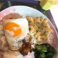 雪子☆'s cooksnap of when they made がっつり！ロコモコ丼◎残ったハンバーグで.