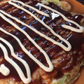 riiisa＊'s cooksnap of when they made たこ焼き粉で＊簡単お好み焼き＊.