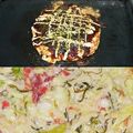 ヤス＠武州川崎's cooksnap of when they made めかぶ入り何でもお好み焼き。.