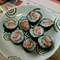 夕湖★'s cooksnap of when they made 簡単☆のり巻き！ウインナーロール.