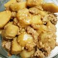 クックN97RA1☆'s cooksnap of when they made 里芋と挽肉の煮物.