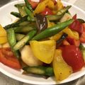 大王イカ's cooksnap of when they made 彩り野菜のオイスター炒め.