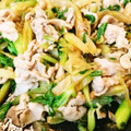 ごんキッチン's cooksnap of when they made 我が家の定番「豚セロ」豚肉とセロリの炒め.
