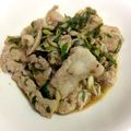 えいぱる's cooksnap of when they made 豚バラとネギの和風ドレッシング炒め.