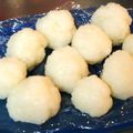 happy_children's cooksnap of when they made ♡秋田の郷土料理！だまこもち♡.