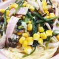 ねこねこさーん's cooksnap of when they made 簡単！ほうれん草のクリームスパゲティ.