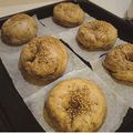 まこっち★'s cooksnap of when they made 胡麻たっぷり　セサミベーグル.