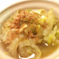 papikun's cooksnap of when they made 白菜と揚げの煮浸し！.