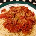 Akosua's cooksnap of when they made 低糖質パスタで♪挽肉たっぷりボロネーゼ.