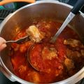 朱☆美's cooksnap of when they made 圧力鍋＊とろり豚軟骨の赤ワイン煮込み.