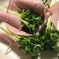 クック37HP79☆'s cooksnap of when they made 材料４つ♡簡単ハムのかいわれツナマヨ巻.