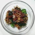 eyetana's cooksnap of when they made アナゴのうざく風.