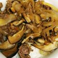 アツアツ's cooksnap of when they made しいたけ牛丼.