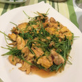 makosaka's cooksnap of when they made 卵と豆苗のオイスター炒め.