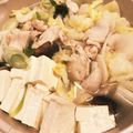 とつぎーの's cooksnap of when they made 藻塩で大胆水炊き風鳥鍋.
