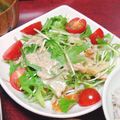 ミズホ@M's cooksnap of when they made 水菜＆ちくわサラダ.