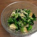 ななお_k's cooksnap of when they made 5分レシピ！菜の花とお麸のゴマ和え.