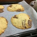 店長meu's cooksnap of when they made スタバ風♡チョコチャンククッキー.