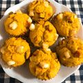 pachirin's cooksnap of when they made かぼちゃとクリームチーズのマフィン♪.