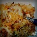 けんけん1016's cooksnap of when they made 甘辛そぼろとポテトのワンポットグラタン。.