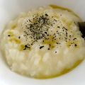 ５８５８'s cooksnap of when they made オリーブ香る チーズ粥.