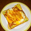 よよっち♪'s cooksnap of when they made 月曜の朝は香味カレートースト☆.