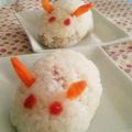 ＊sunlight＊'s cooksnap of when they made 【簡単デコご飯】ごはんでウサギ.