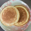 ♡xxhiroxx♡'s cooksnap of when they made 春よ恋♡強力粉のもちふわパンケーキ.