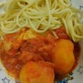 さっちゃん３２'s cooksnap of when they made 手羽元とじゃがいものトマト煮.