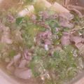 アコ8's cooksnap of when they made ♪激うま肉吸い♪豚肉 うどんスープ使用.