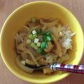 ルルルるか☆'s cooksnap of when they made お蕎麦屋さんのカレー丼（ちくわ入り）.