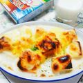 うたかた。's cooksnap of when they made ＊とろ～り濃厚♡ポタージュパングラタン＊.