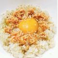 RIKOTORA's cooksnap of when they made 朝ご飯にも！！アレンジ卵かけご飯☆.