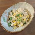 ガンズくん's cooksnap of when they made 簡単おくらとコーンとズッキーニのツナマヨ.