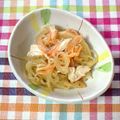 チェックのミニくま's cooksnap of when they made 照りマヨ風で✾こくまろ春雨サラダ.