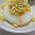 とら＆とららのママ's cooksnap of when they made めんたいコーンバター幸せ～ご飯*^_^*.