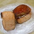 ｓｉｏ's cooksnap of when they made おひとりさまのコロッケミートソースサンド.