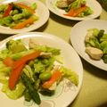 みるきー猫ちゃん's cooksnap of when they made 学校給食のアスパラとキャベツのソテー✽.