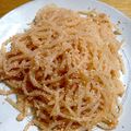 カプチーナ！'s cooksnap of when they made 糸こんにゃくの辛子明太子和え.