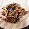 ノビル's cooksnap of when they made 子供もモリモリ！挽肉とひじきと白滝の煮物.